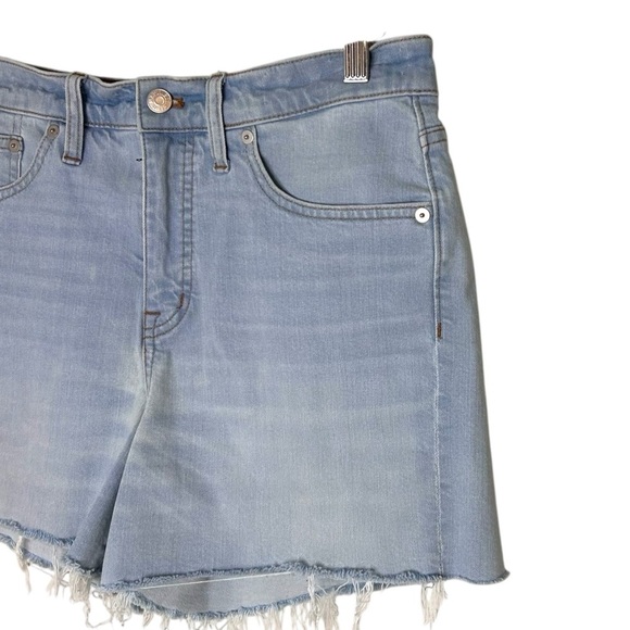 Madewell High-Rise Denim Shorts- Light Wash- Size 28 - Picture 4 of 9